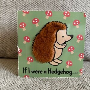 Jellycat Hedgehog Book